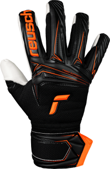 Reusch Attrakt Advance Finger Support 5670210 7783 schwarz orange front